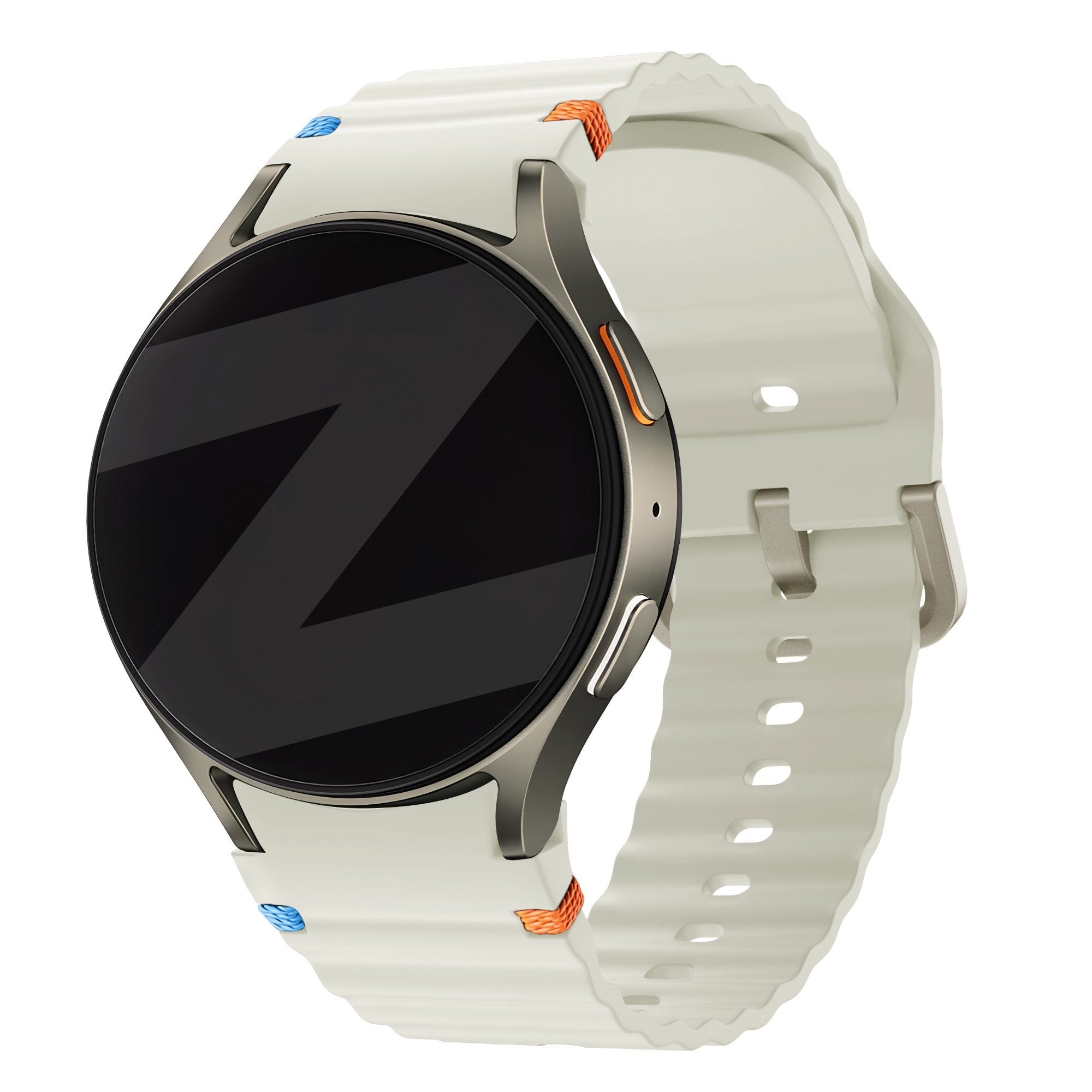 Bandz Samsung Galaxy Watch 7 - 40mm Wave Strap 'Easy Fit' (Starlight)