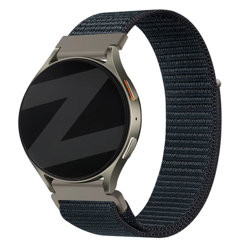 Bandz Oppo Watch X2 Nylon Strap 'Easy Fit' (Greyblue)
