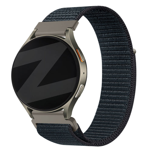 Bandz Redmi Watch 5 Active Nylon Strap 'Easy Fit' (Greyblue)