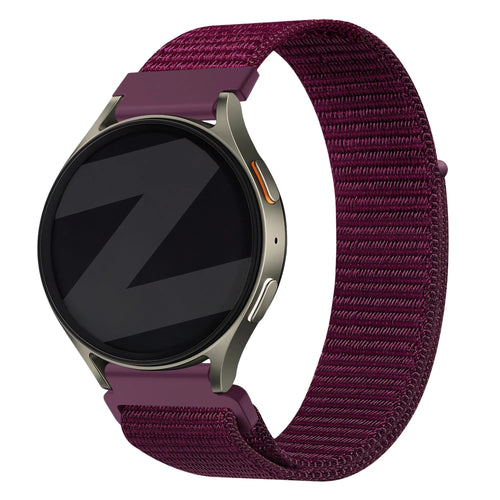 Bandz Polar Ignite Nylon Strap 'Easy Fit' (Plum)