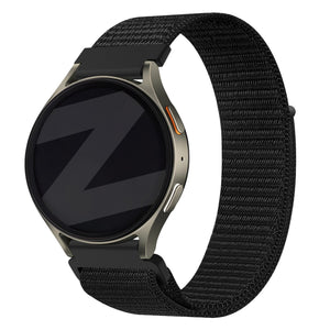 Bandz Oppo Watch X2 Mini Nylon Strap 'Easy Fit' (Black)
