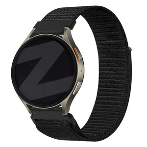Bandz Polar Pacer Nylon Strap 'Easy Fit' (Black)