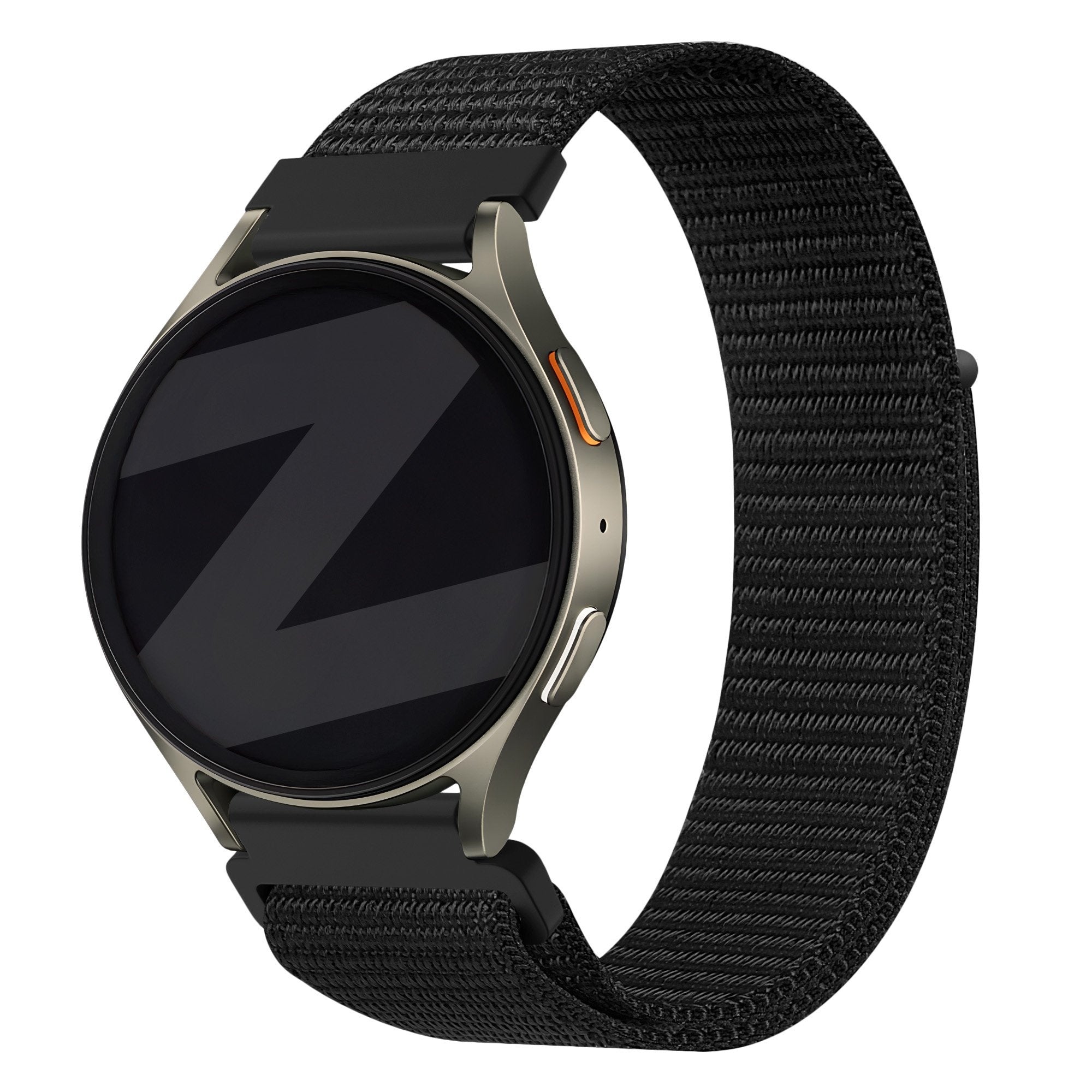 Bandz Huawei Watch GT 4 - 46mm Nylon Strap 'Easy Fit' (Black)
