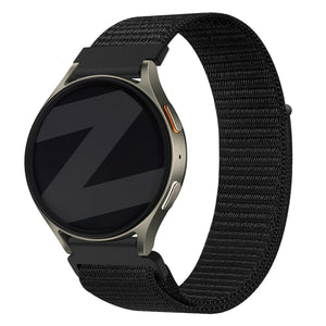 Bandz Amazfit Balance Ultra Nylon Strap 'Easy Fit' (Black)