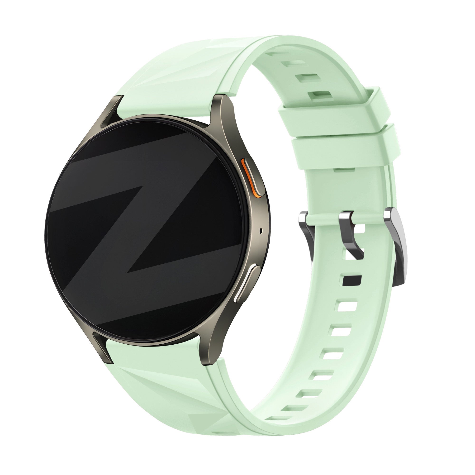 Bandz Huawei Watch GT 4 - 41mm Silicone Strap 'Easy Fit' (Light Green)