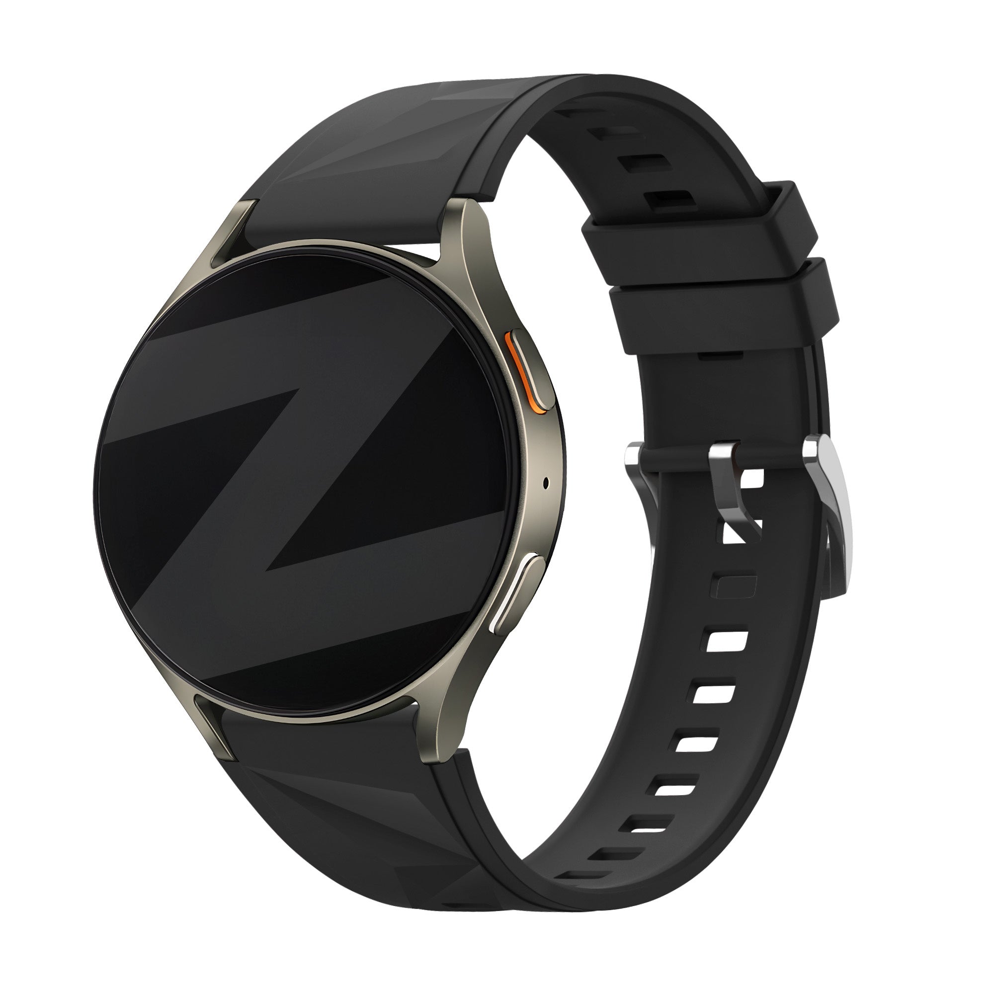 Bandz Withings Steel HR - 36mm Silicone Strap 'Easy Fit' (Black)