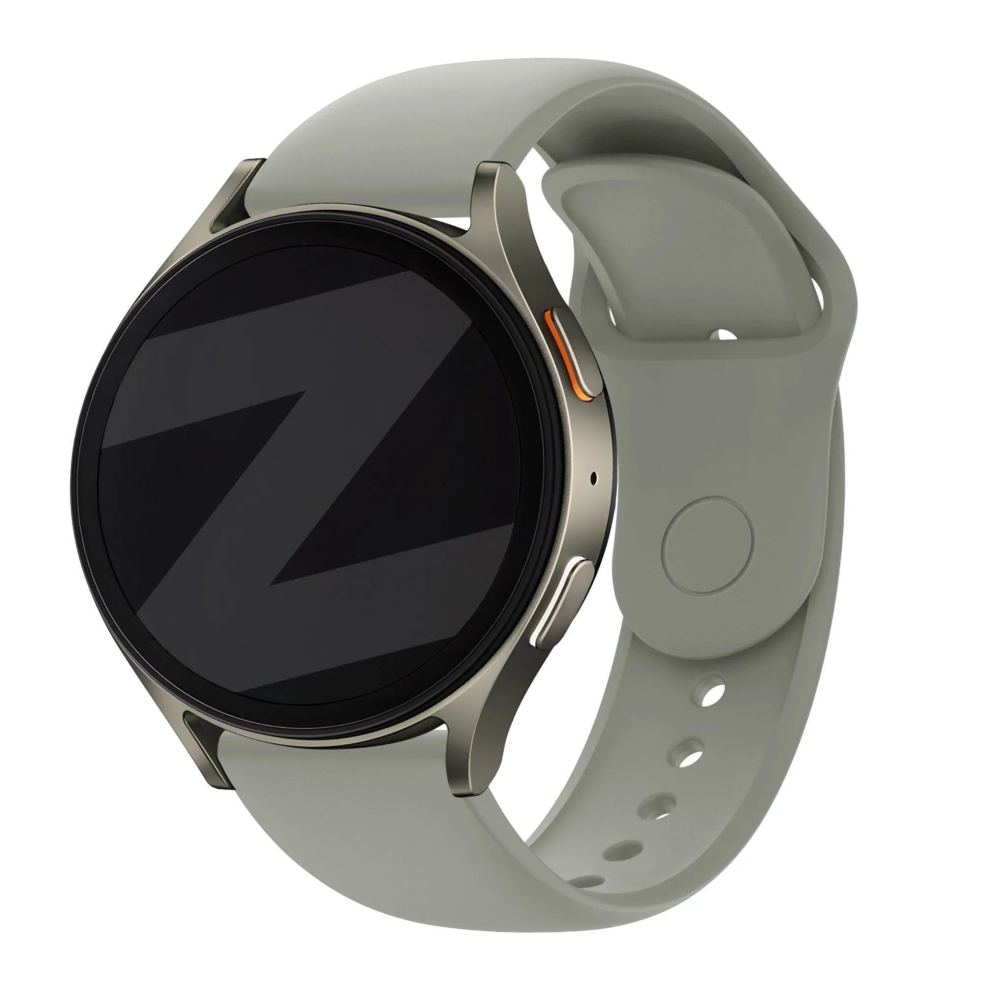 Bandz Amazfit Balance 2 Sport Strap 'Easy fit' (Light Grey)