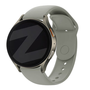 Bandz Huawei Watch GT 5 Pro - 42mm Sport Strap 'Easy Fit' (Light Grey)