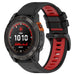 Garmin Fenix 7 Sport Strap with Buckle (Black/Red)