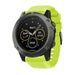 Garmin Quatix 3 / 6x / 7x Solar Silicone Strap (Light Green)