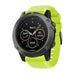 Garmin Quatix 3 / 6x / 7x Solar Silicone Strap (Light Green)