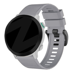 Bandz Garmin Instinct 2 Buckled Silicone Strap (Grey)