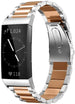 Fitbit Charge 4 Steel Strap (Silver/Rose Gold)