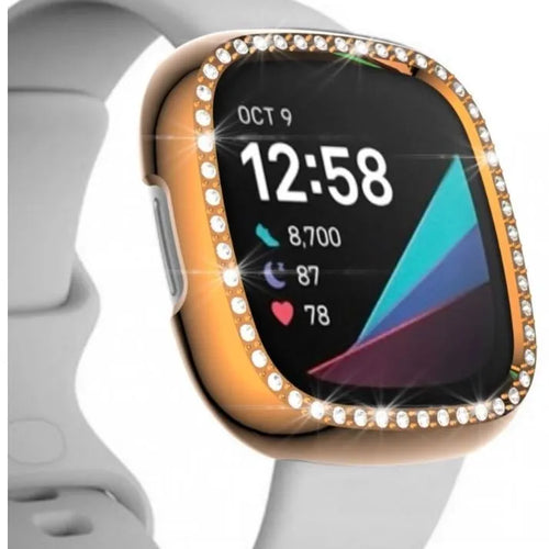 Fitbit Sense Diamond PC Case (Black)