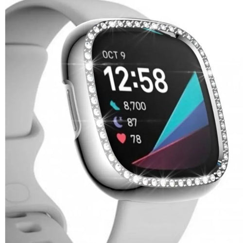 Fitbit Sense Diamond PC Case (Black)