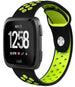 Fitbit Versa/Versa 2 Sport Strap (Black/Yellow)