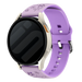 Huawei Watch GT 5 - 41mm Flower Silicone Strap (Lavender/Purple)