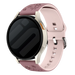 Huawei Watch GT 6 - 41mm Flower Silicone Strap (Smoke Purple/Light Pink)