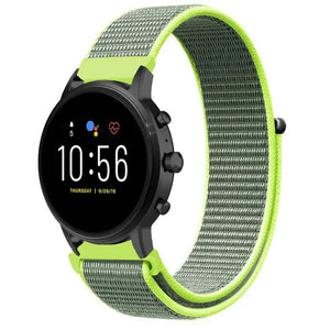 fluoriserende-nylon-band-fossil-gen-5