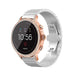 Fossil Gen 5e 42mm Metal Strap (Silver)