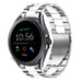 Fossil Gen 5e 44mm Steel Strap (Silver/White)