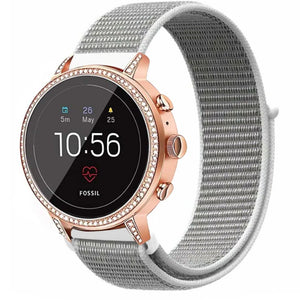 Nylon Strap, on a watch, 3/4 front view