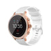 Fossil Gen 4 Venture (HR) Silicone Strap (White)