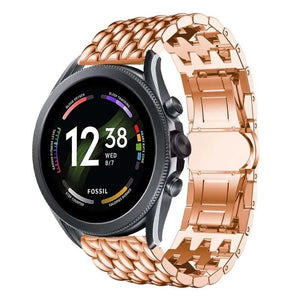 fossil-gen-6-draak-staal-rose-goud