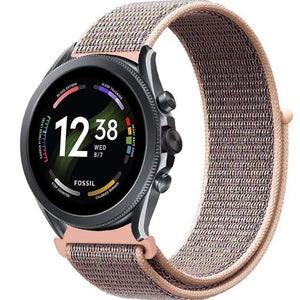 Nylon Strap, on a watch, 3/4 front view