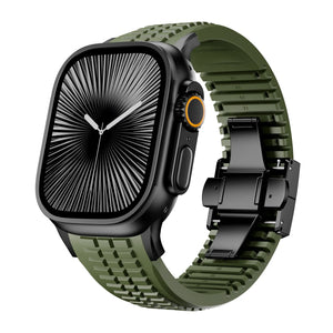 Apple Watch Premium Silicone Strap (Green)