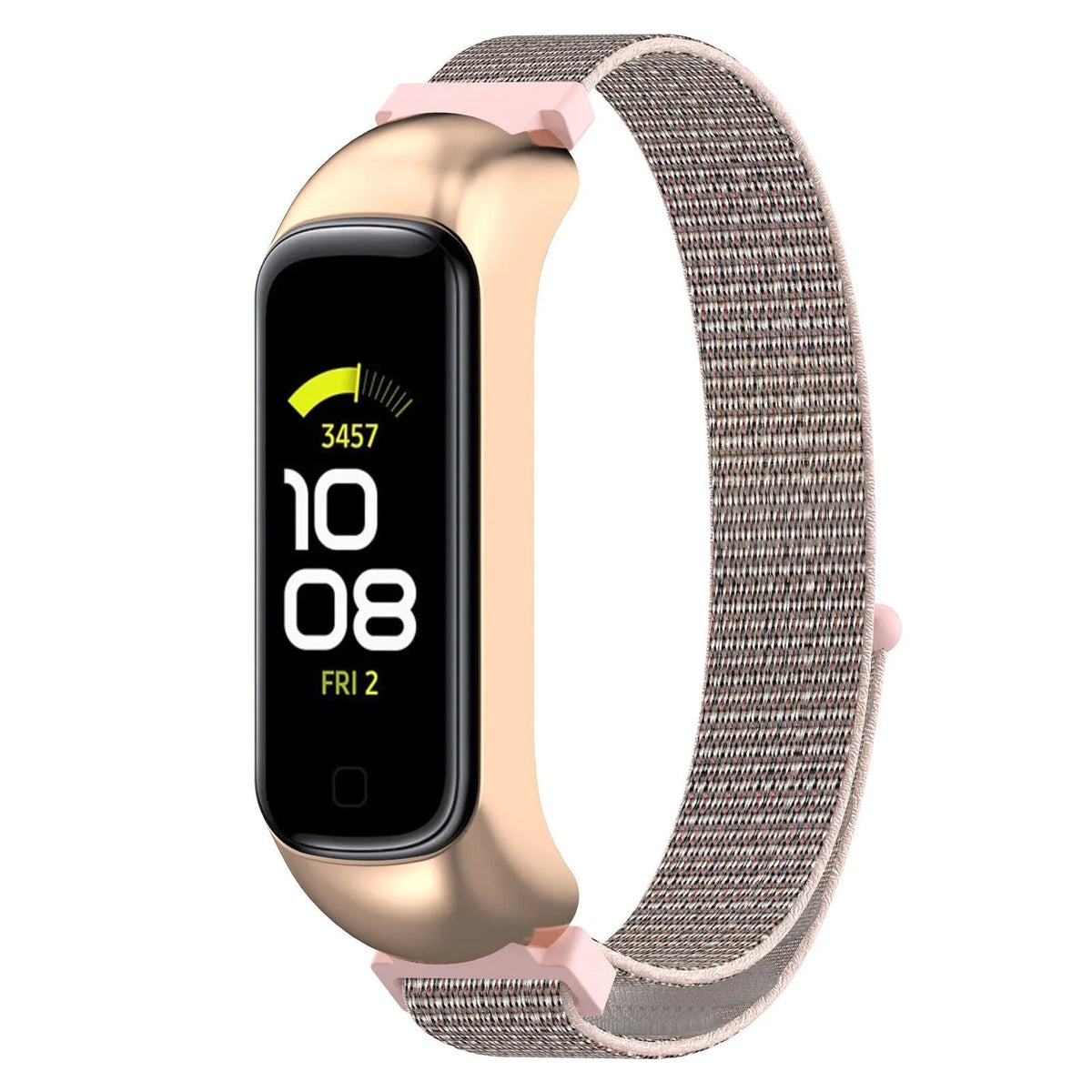 Nylon Strap, on a watch, 3/4 front view
