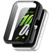 Samsung Galaxy Fit 3 Hard Case with Glass (Black)