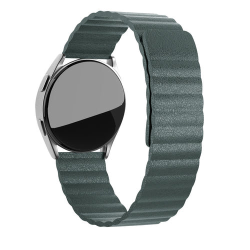 galaxy-watch-3-41mm-loop-lederarmband-gruen