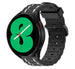 Samsung Galaxy Watch 4 40mm Silicone Strap Tough (Black/White)