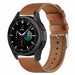 Samsung Galaxy Watch 4 Classic 42mm Leather Strap (Slim Brown)