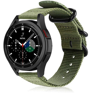 galaxy-watch-4-classic-nylon-schnallenarmband-grue