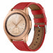 Samsung Galaxy Watch 42mm Leather Strap (Red)