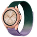 Samsung Galaxy Watch 42mm Milanese Strap (Purple/Green)