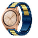 Samsung Galaxy Watch 42mm Steel Strap (Blue/Gold)