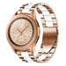 Samsung Galaxy Watch 42mm Steel Strap (Rose Gold/White)