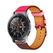 Samsung Galaxy Watch 46mm Leather Strap (Bright Pink/Auburn)