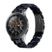 Samsung Galaxy Watch 46mm Resin Strap (Black/White)