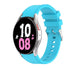 Samsung Galaxy Watch 5 44mm Silicone Strap Perfect Fit (Light Blue)