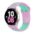 Samsung Galaxy Watch 5 44mm Sport Strap (Pink/Aqua)