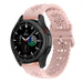 Samsung Galaxy Watch 4 Classic 42mm Patterned Silicone Strap (Pink)
