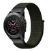 Garmin Quatix 3 / 6x / 7x Solar Nylon Strap (Army Green)