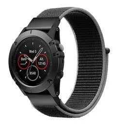 Nylon Strap, on a watch, 3/4 front view