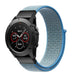 Garmin Fenix 8 - 43mm Nylon Strap (Light Blue)