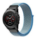 Garmin Fenix 8 - 51mm Nylon Strap (Light Blue)