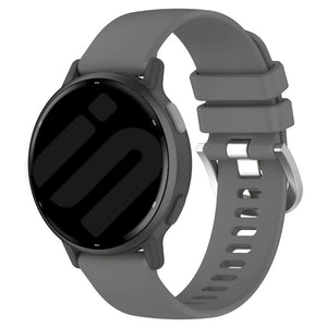Garmin Venu 4 - 45mm Silicone Classic Strap (Dark Grey)